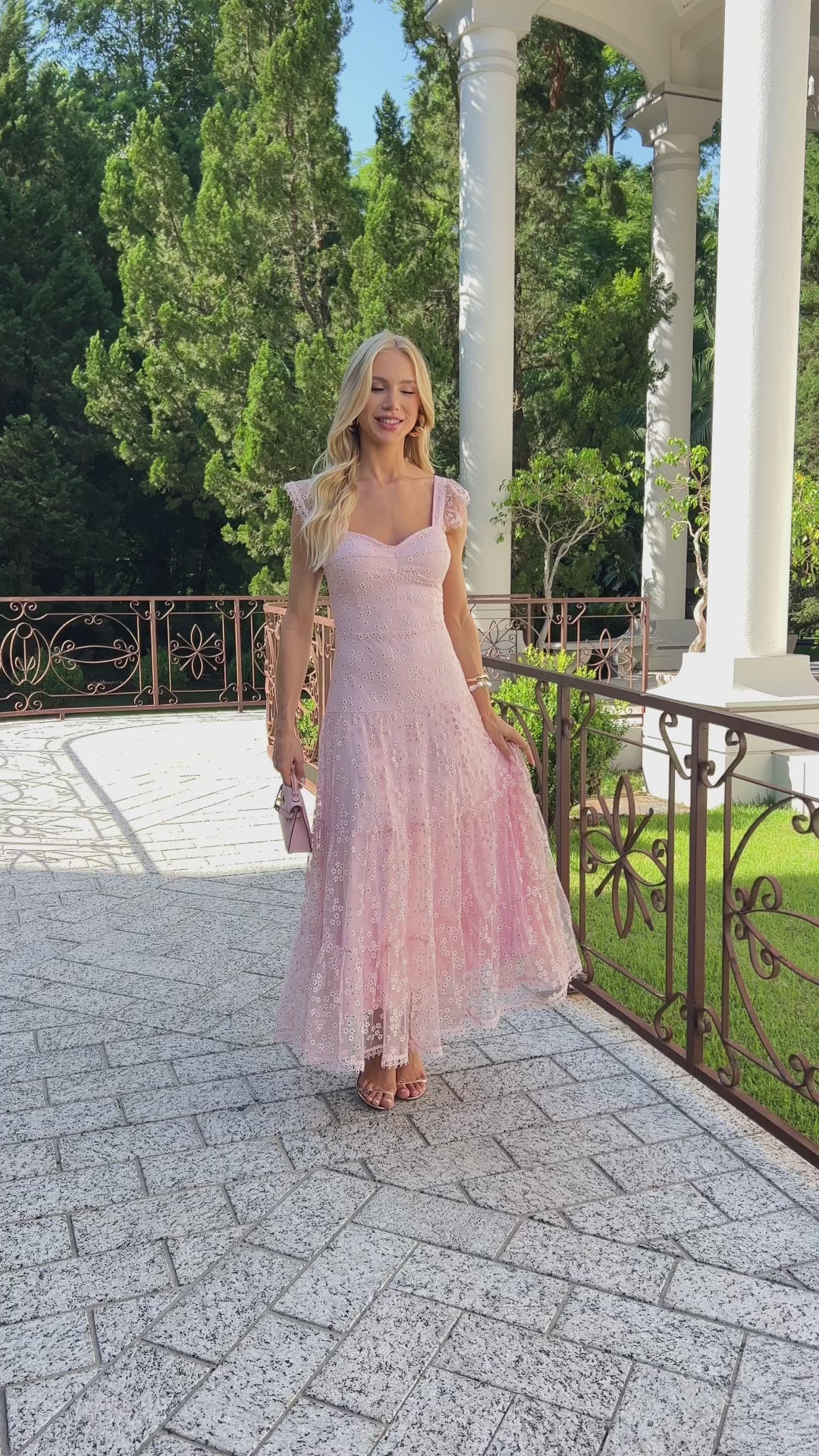 Tulle Midi Dress