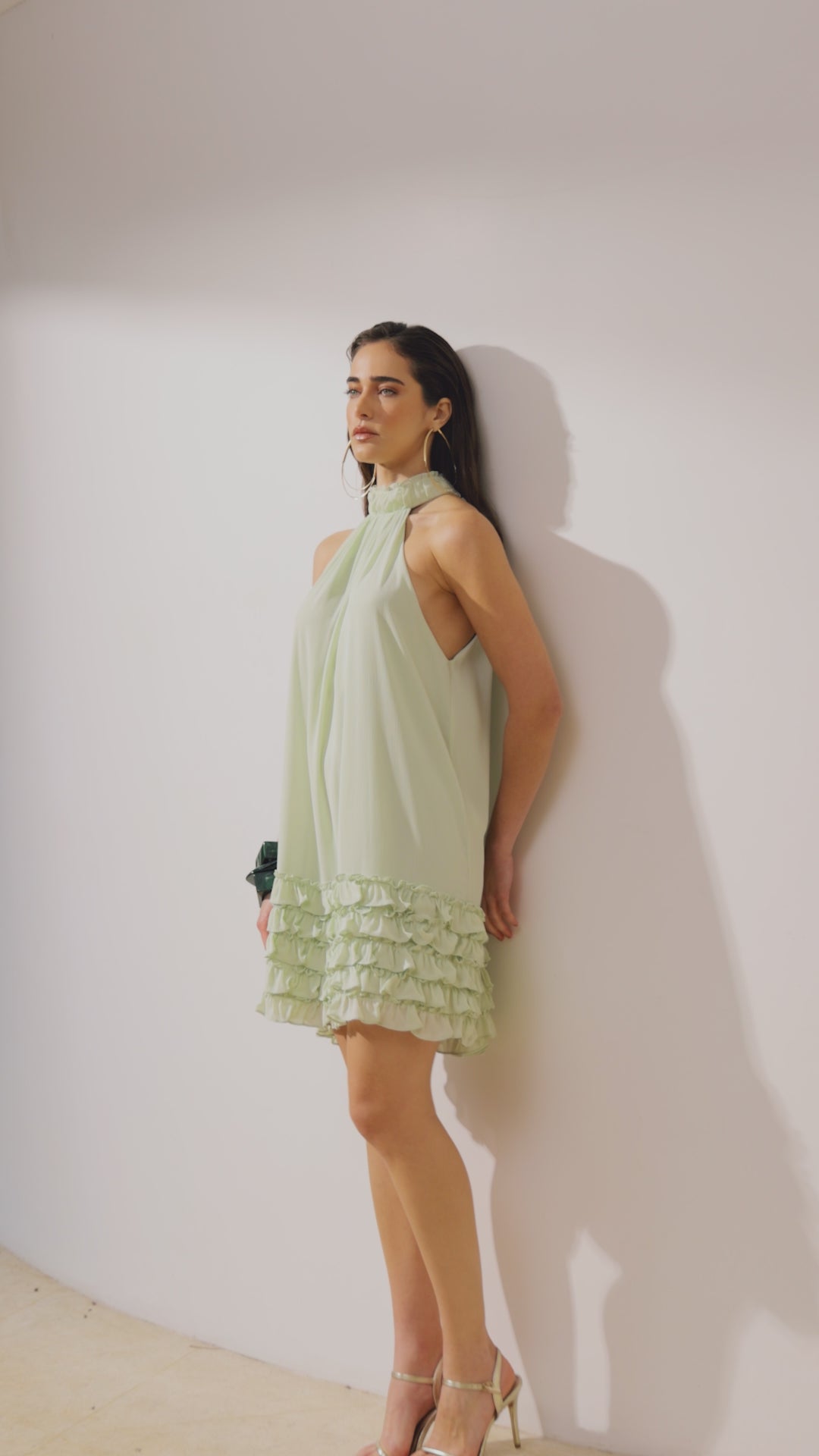 Short Ruffled Dress