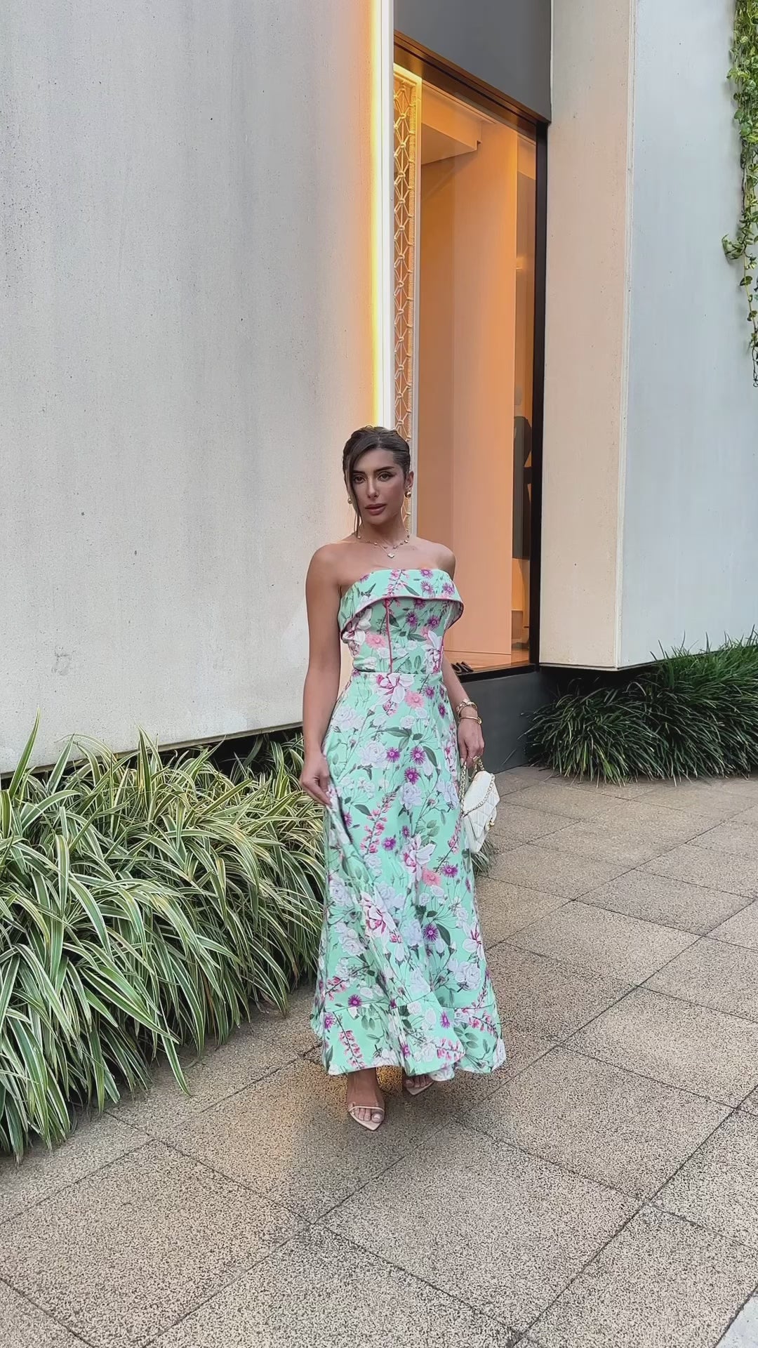 Vestido Midi Floral