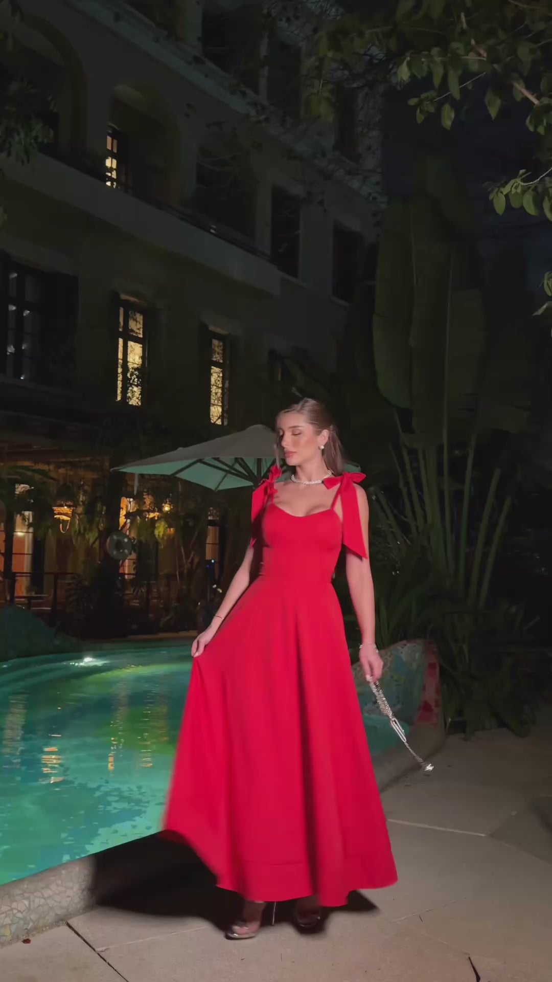 Vestido Midi Rosso Amore
