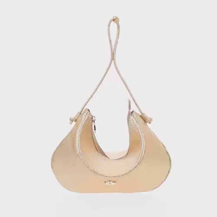 Moonlight Leather Hobo Bag