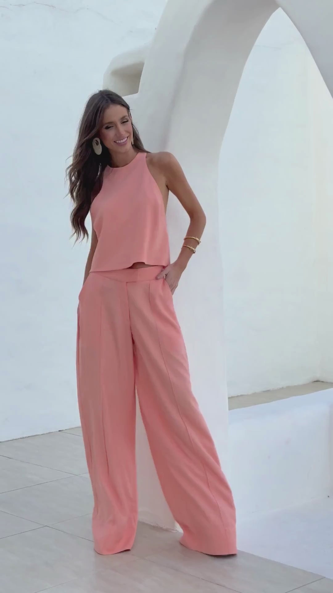Anne Fernandes Blouse+Pants Set