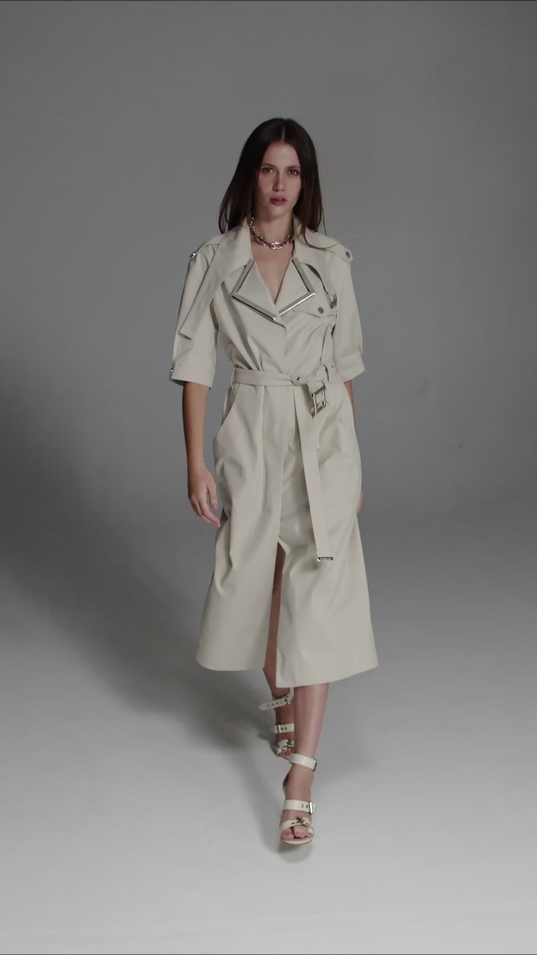 Trench Coat Metal Triangle