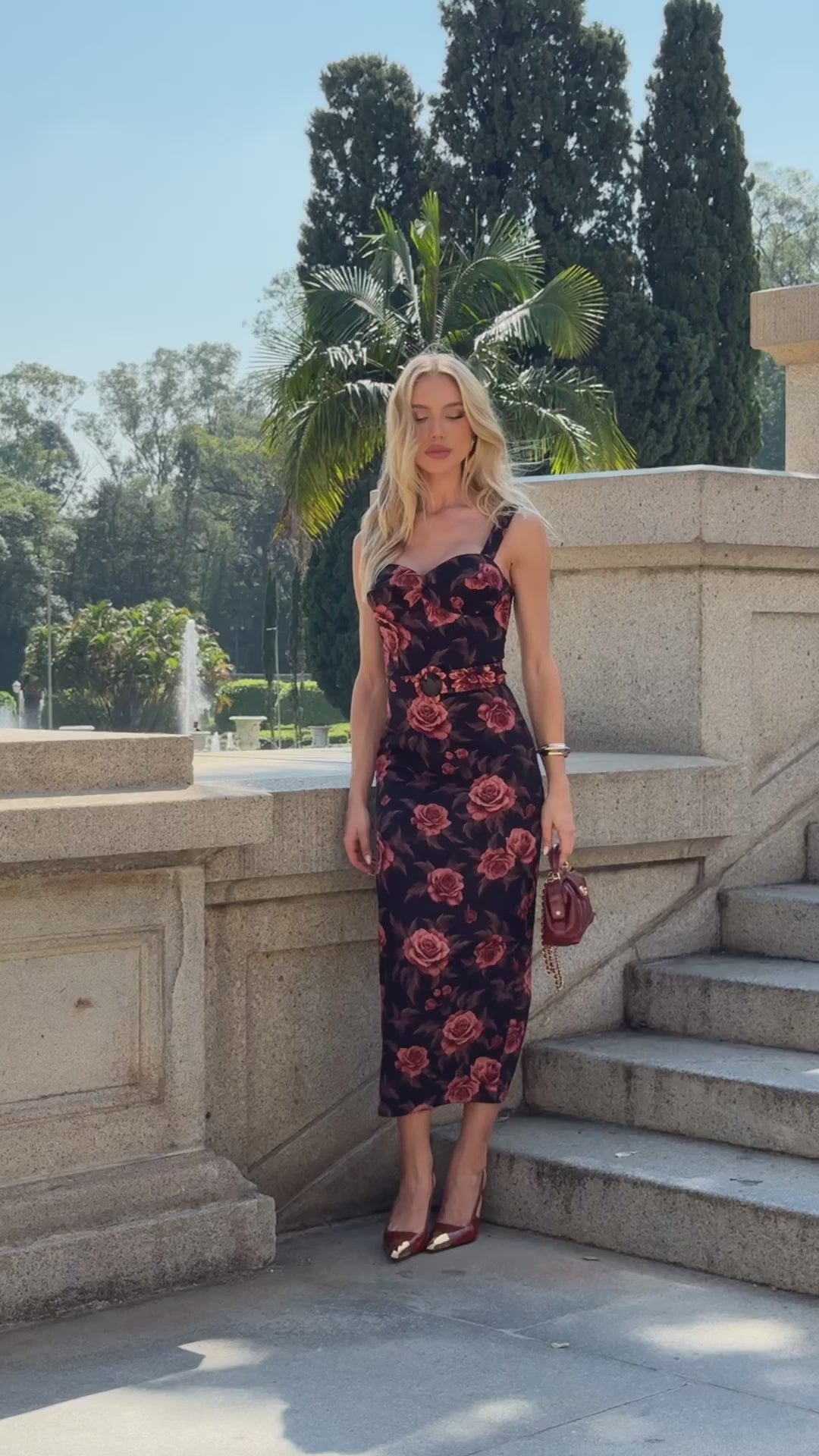 Rose Midi Dress