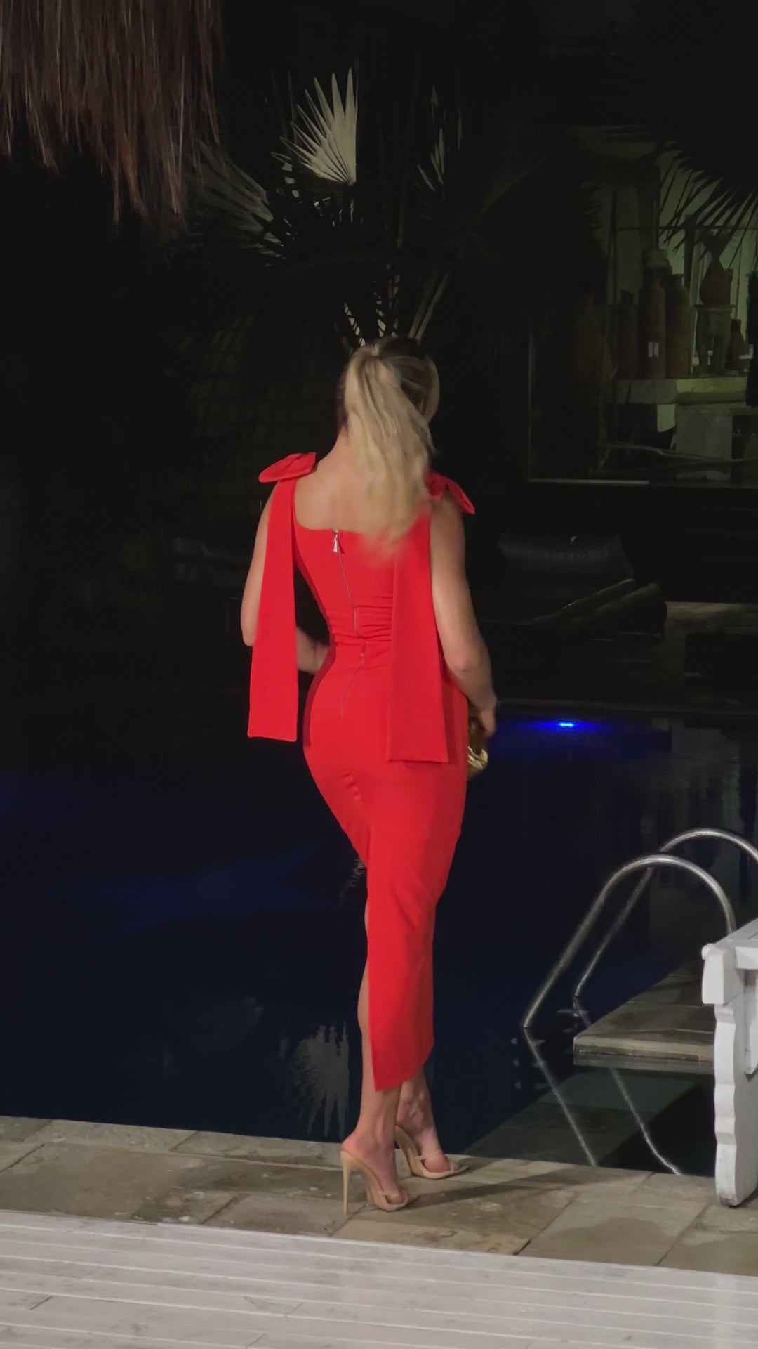 Vestido Midi Maxi Laços