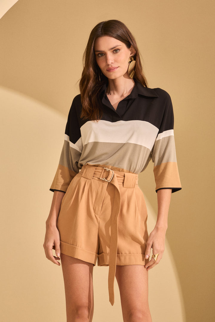 Stripe Skunk Blouse