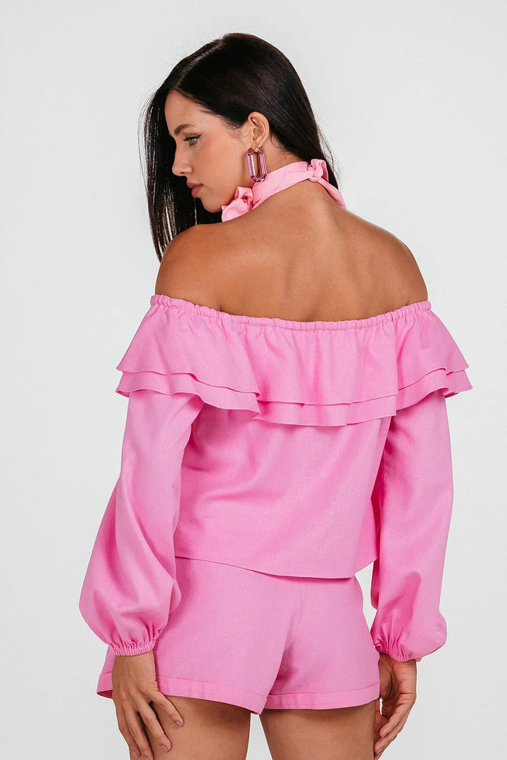Charth Off-the-Shoulder Blouse