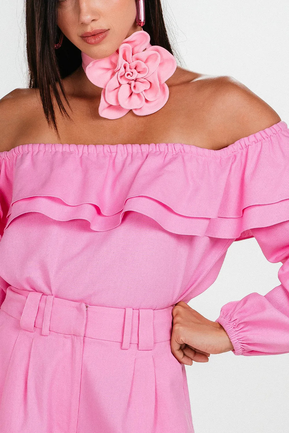 Charth Off-the-Shoulder Blouse