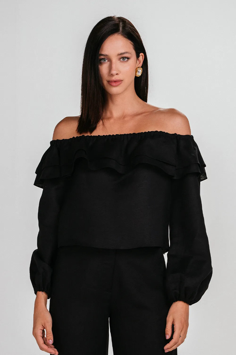 Charth Off-the-Shoulder Blouse