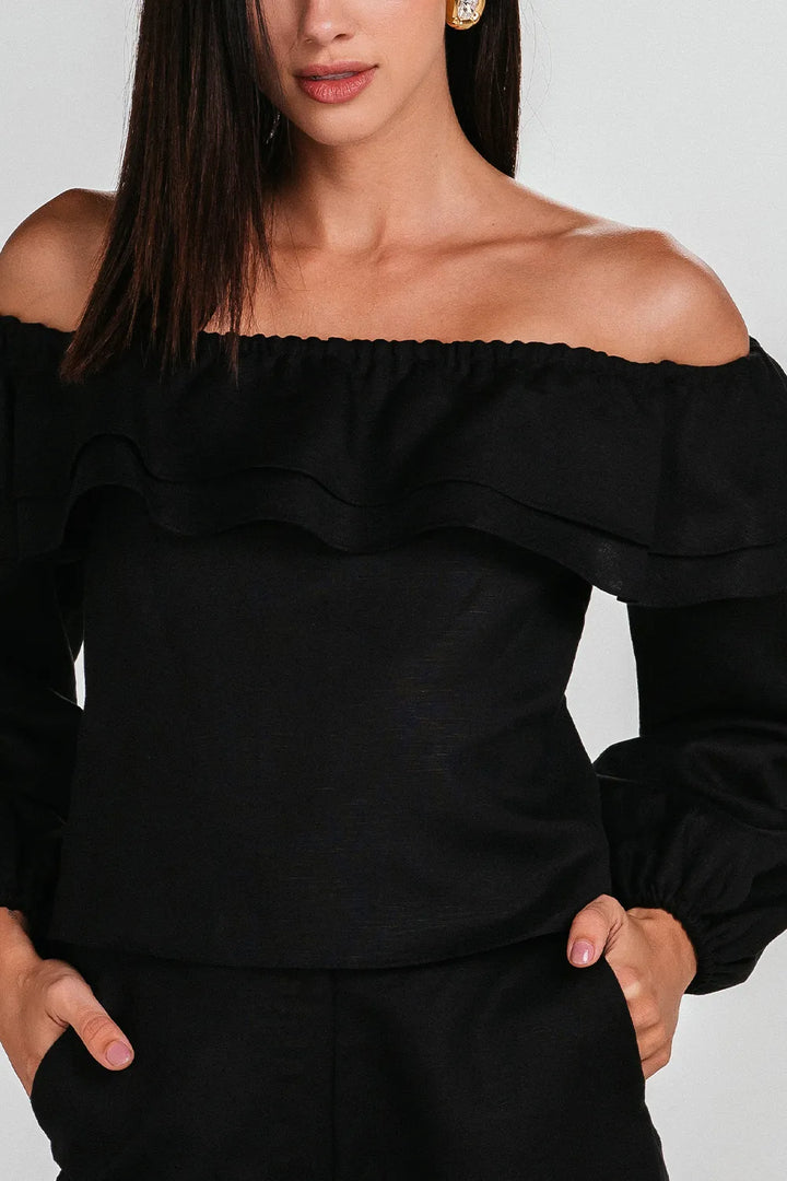 Charth Off-the-Shoulder Blouse