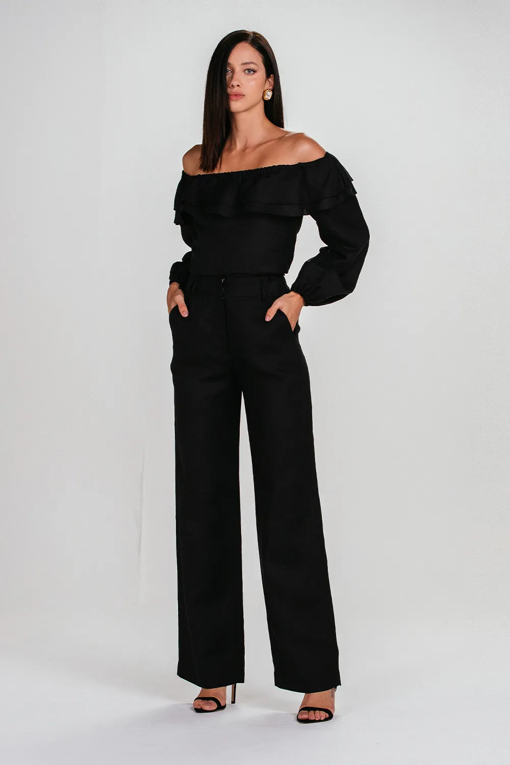 Charth Off-the-Shoulder Blouse