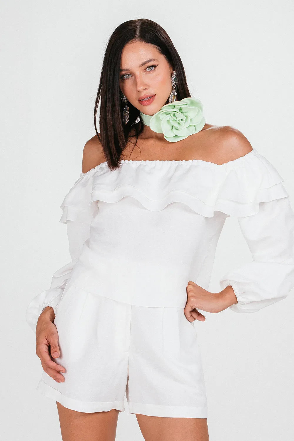 Charth Off-the-Shoulder Blouse
