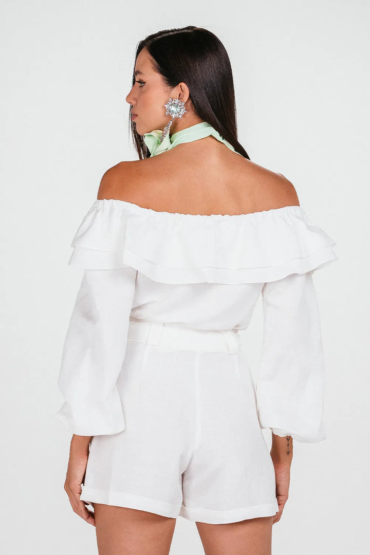 Charth Off-the-Shoulder Blouse