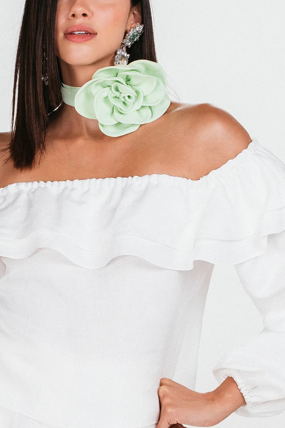 Charth Off-the-Shoulder Blouse