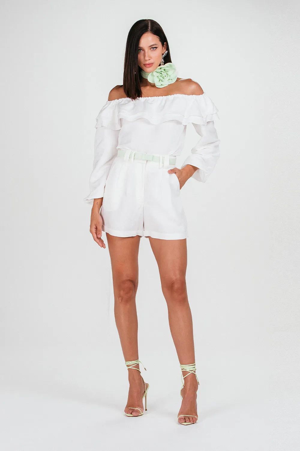 Charth Off-the-Shoulder Blouse