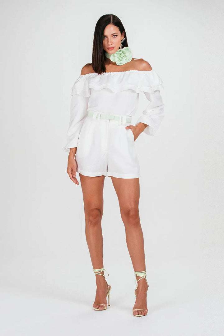 Charth Off-the-Shoulder Blouse