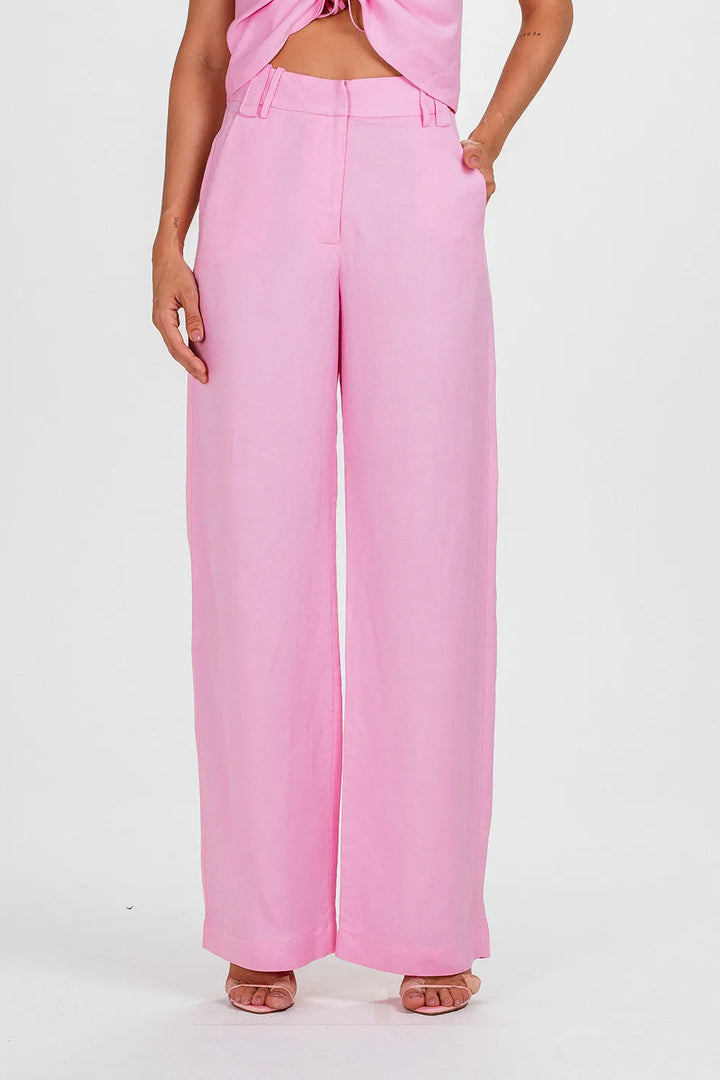 Conjunto Linho Top+Calça Charth