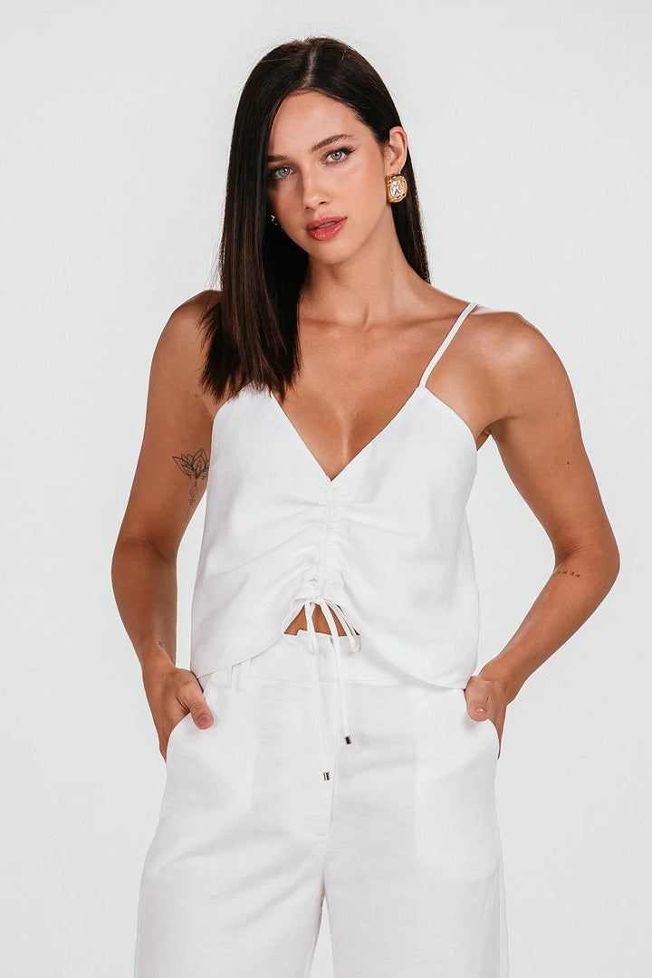 Conjunto Linho Top+Calça Charth