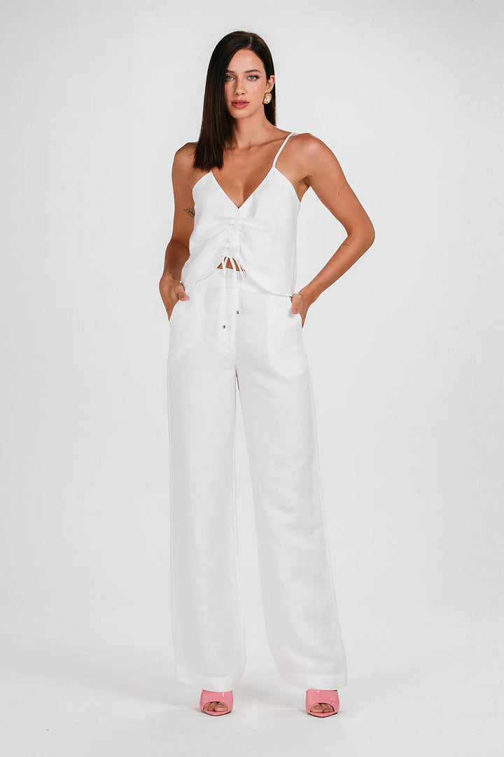 Conjunto Linho Top+Calça Charth