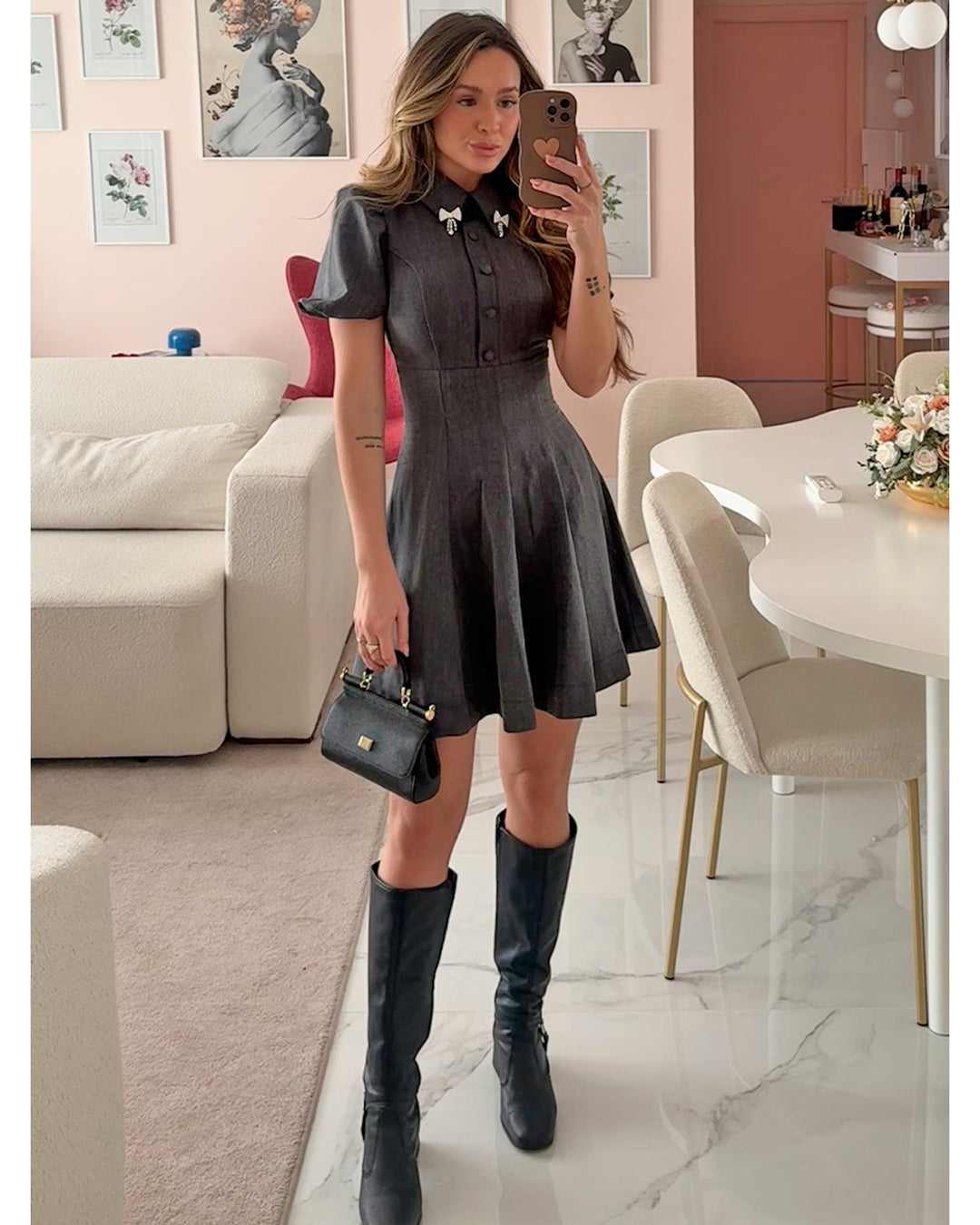 Mademoiselle Short Dress