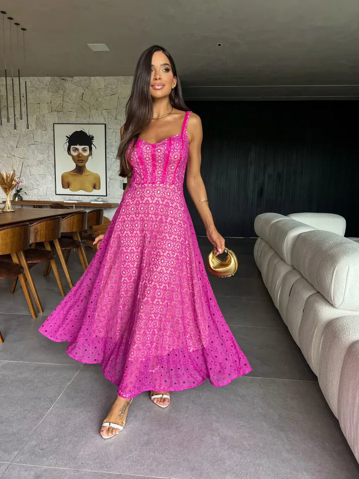 Lace Midi Dress