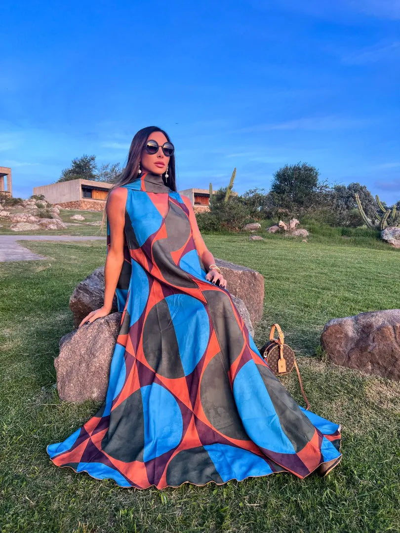 Long Faded Dress