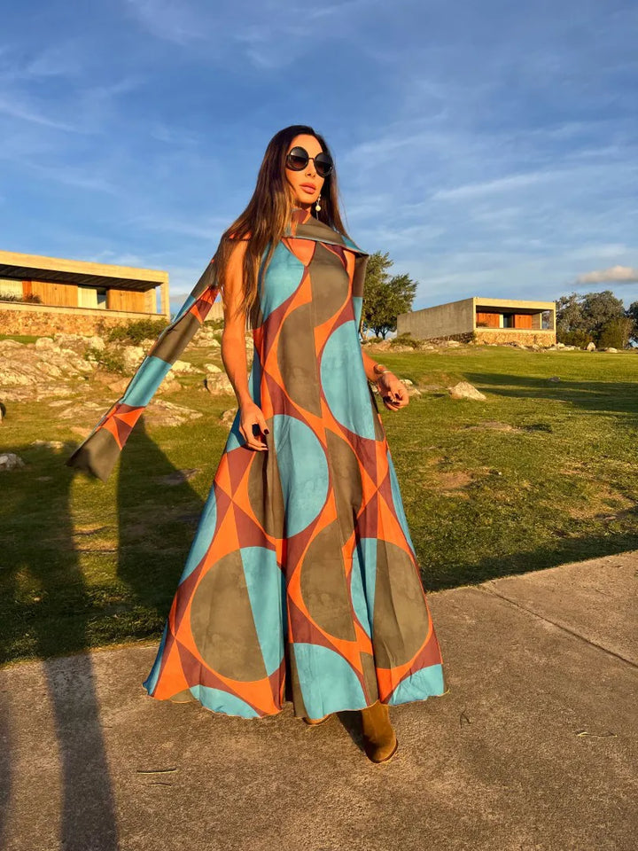 Long Faded Dress