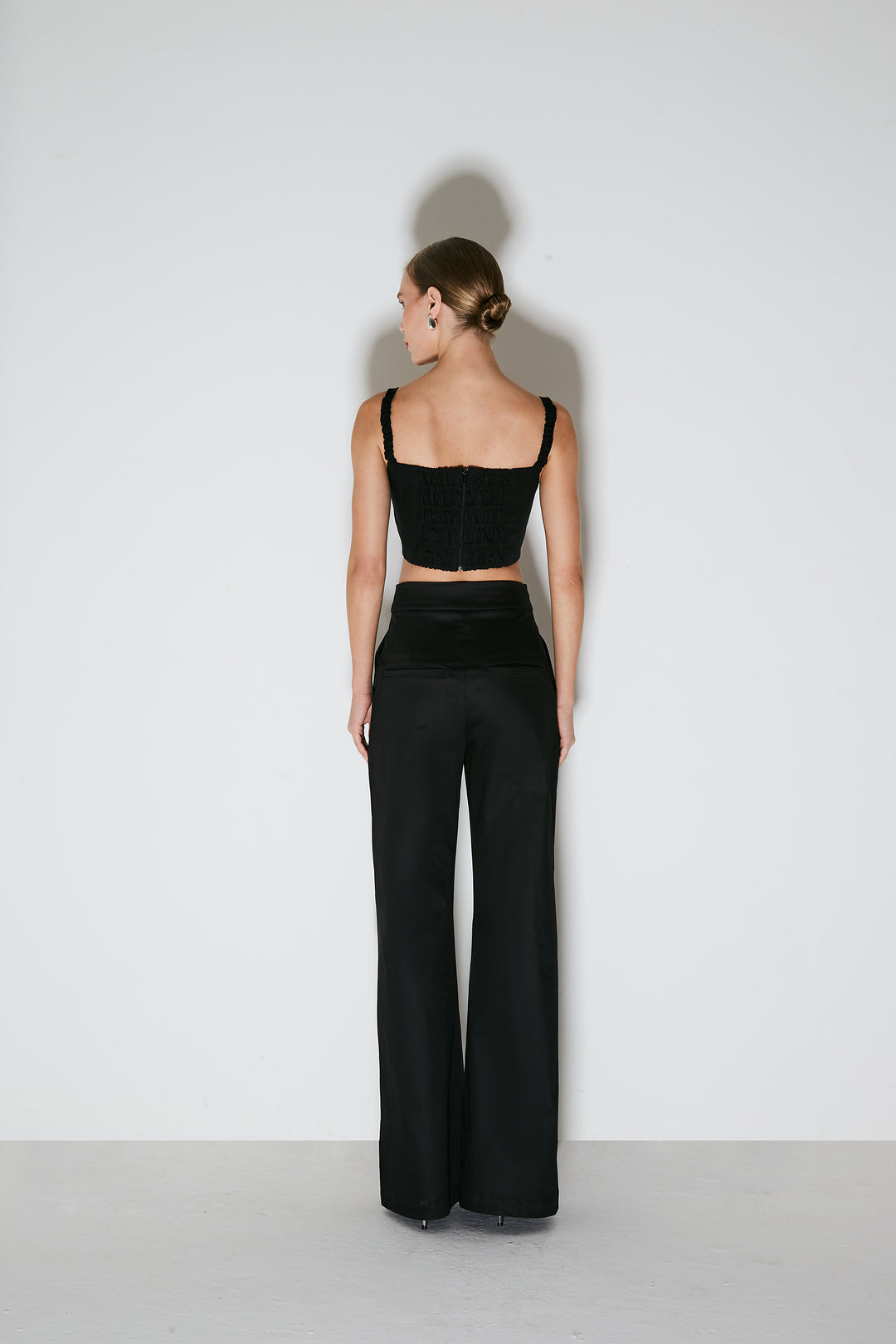 Calça Pantalona Estruturada