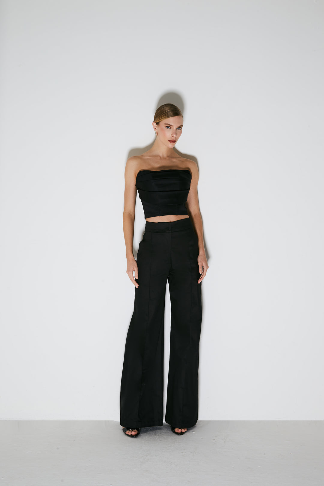 Calça Pantalona Estruturada