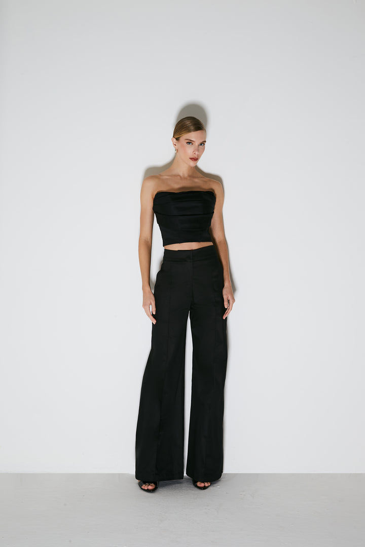 Calça Pantalona Estruturada