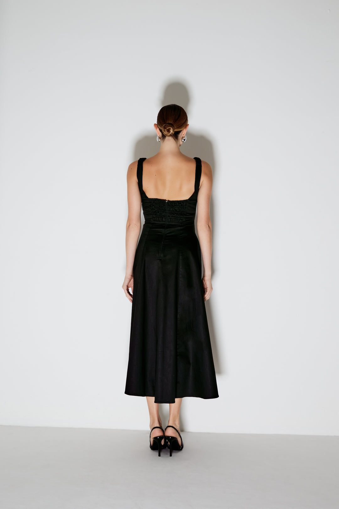 Asymmetrical Midi Dress