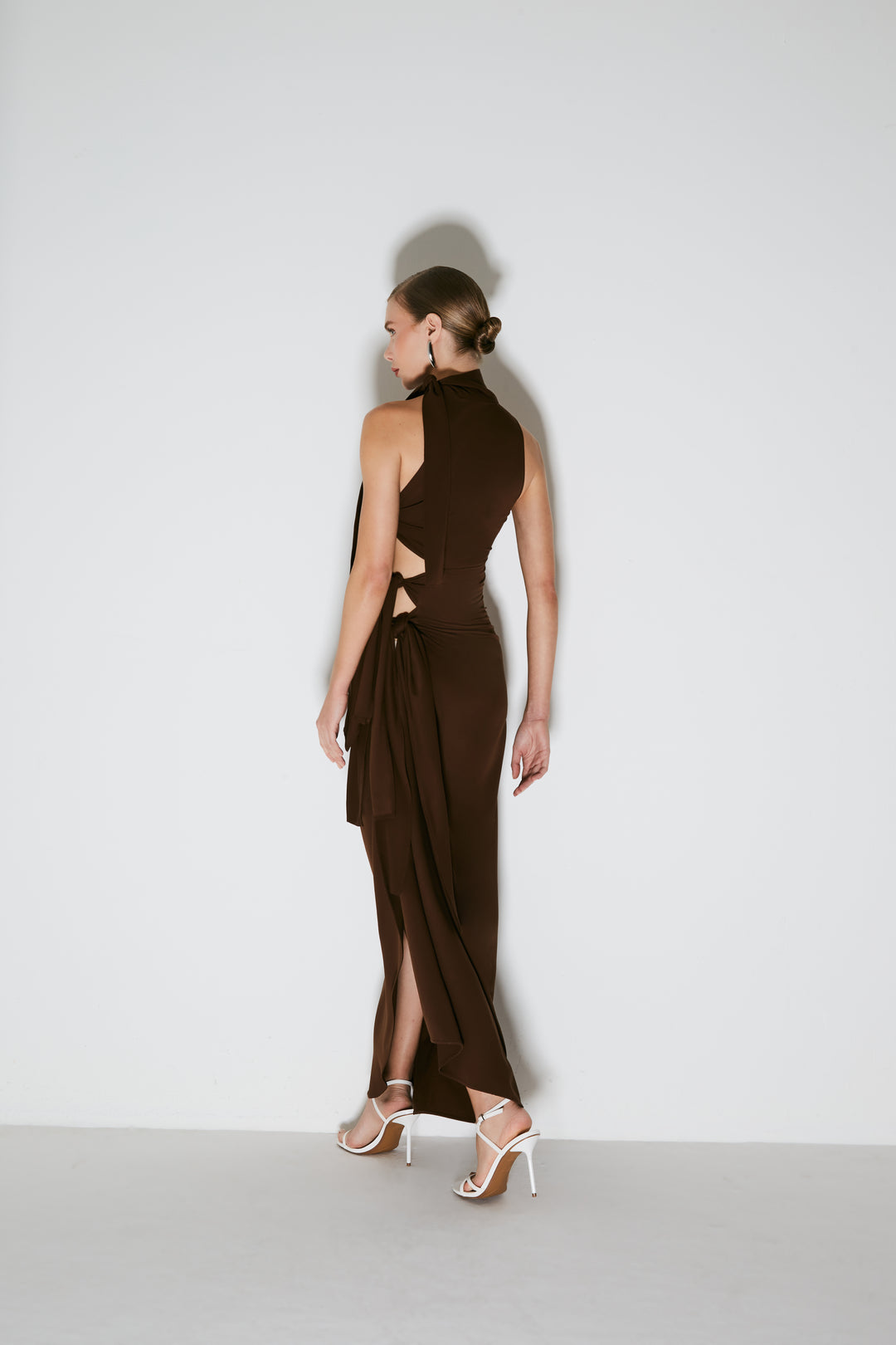 Long Dress with Tie