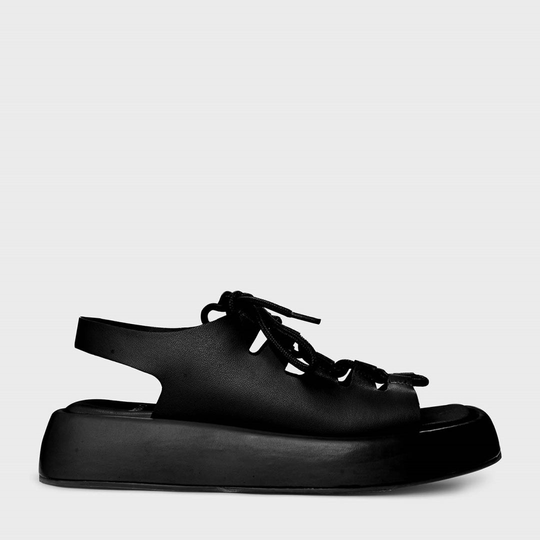 Carrano Leather Papete Sandal