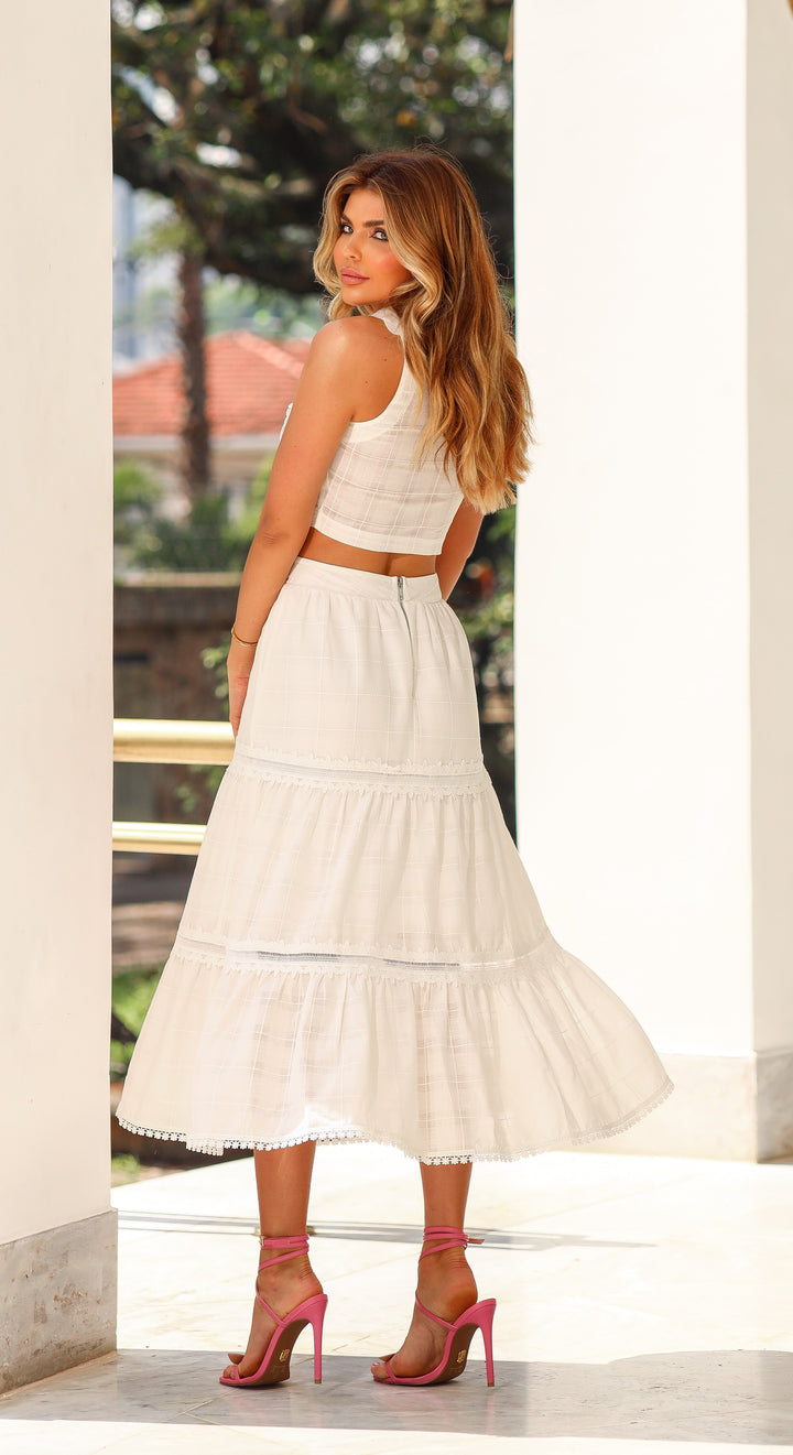 Cut Out Midi Dress