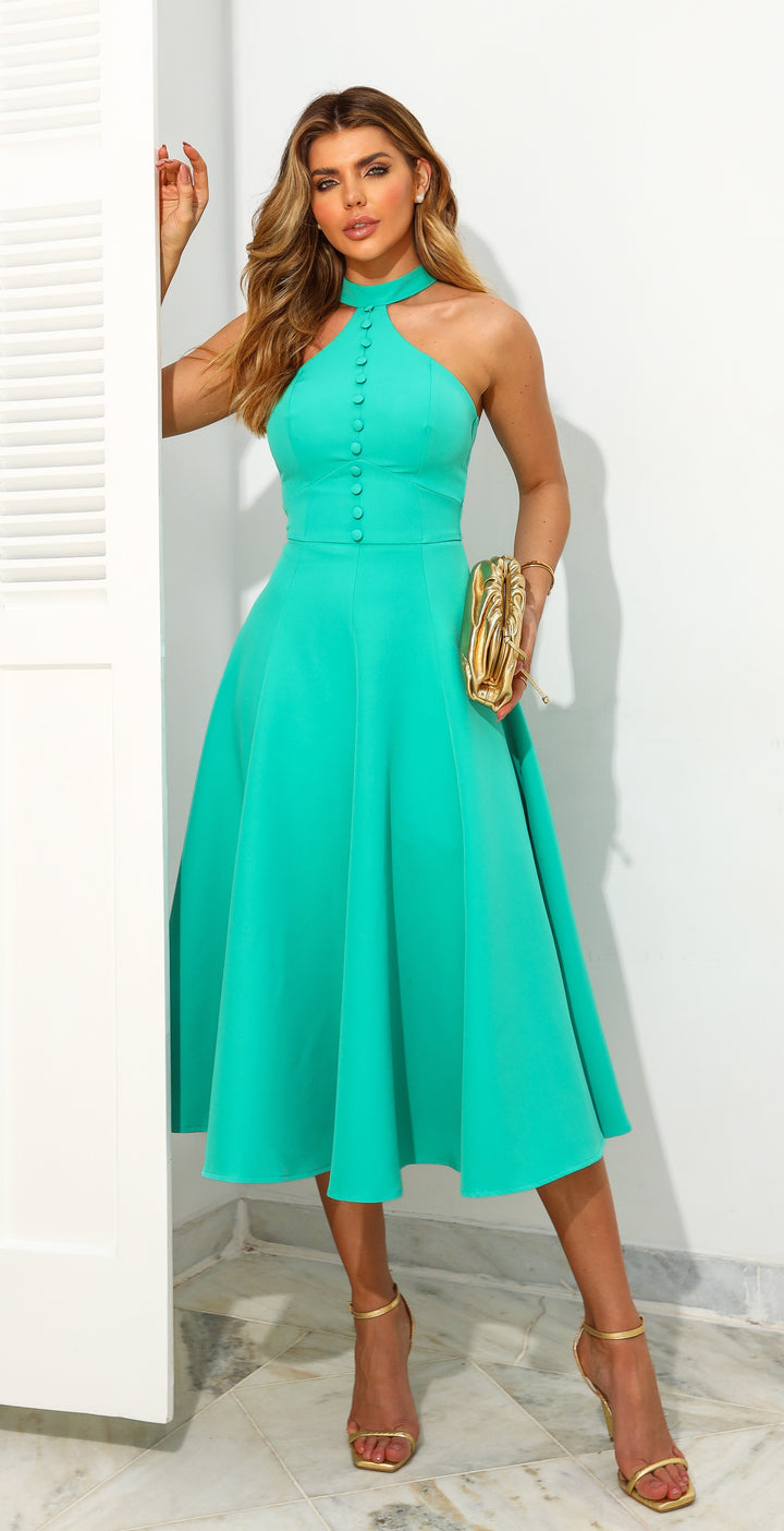 Tailored Midi Dress