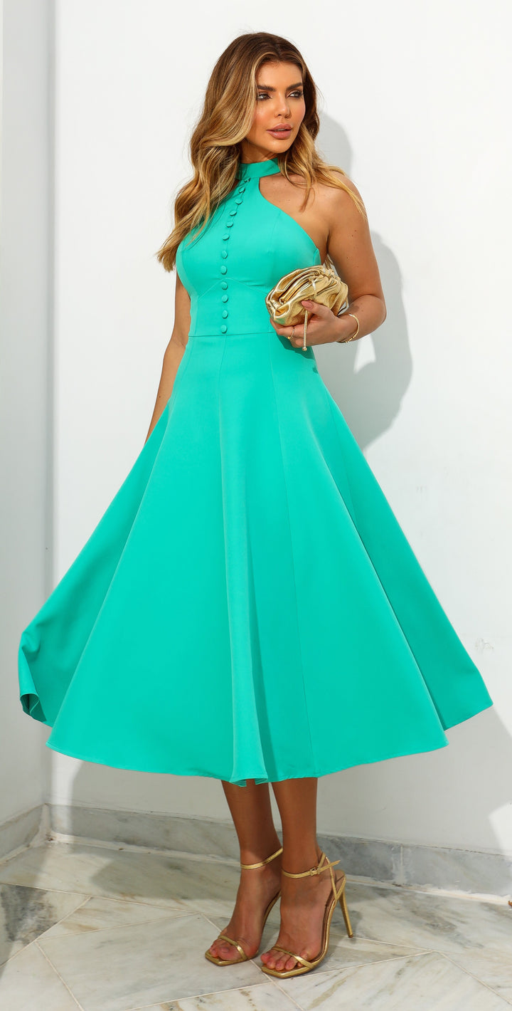 Tailored Midi Dress