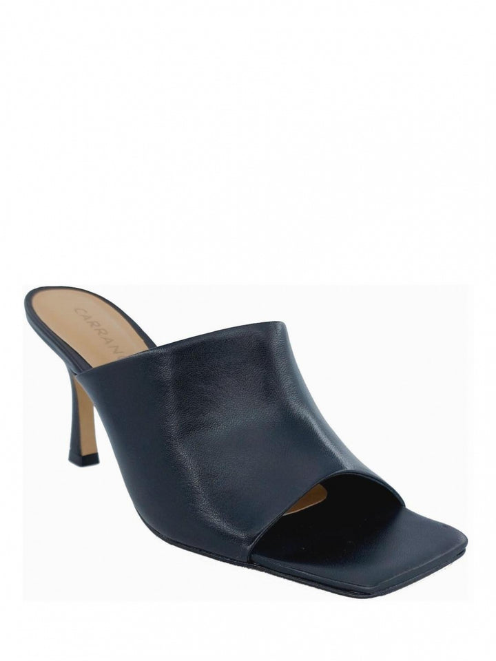 Open Mule Leather Carrano