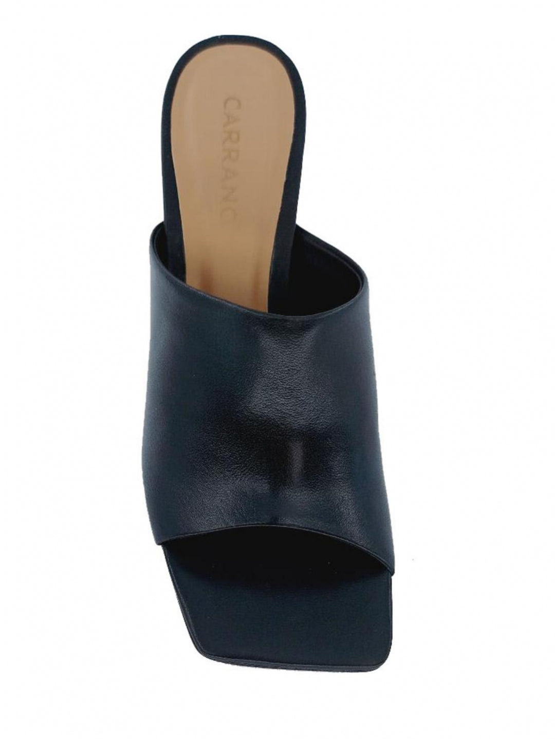 Open Mule Leather Carrano