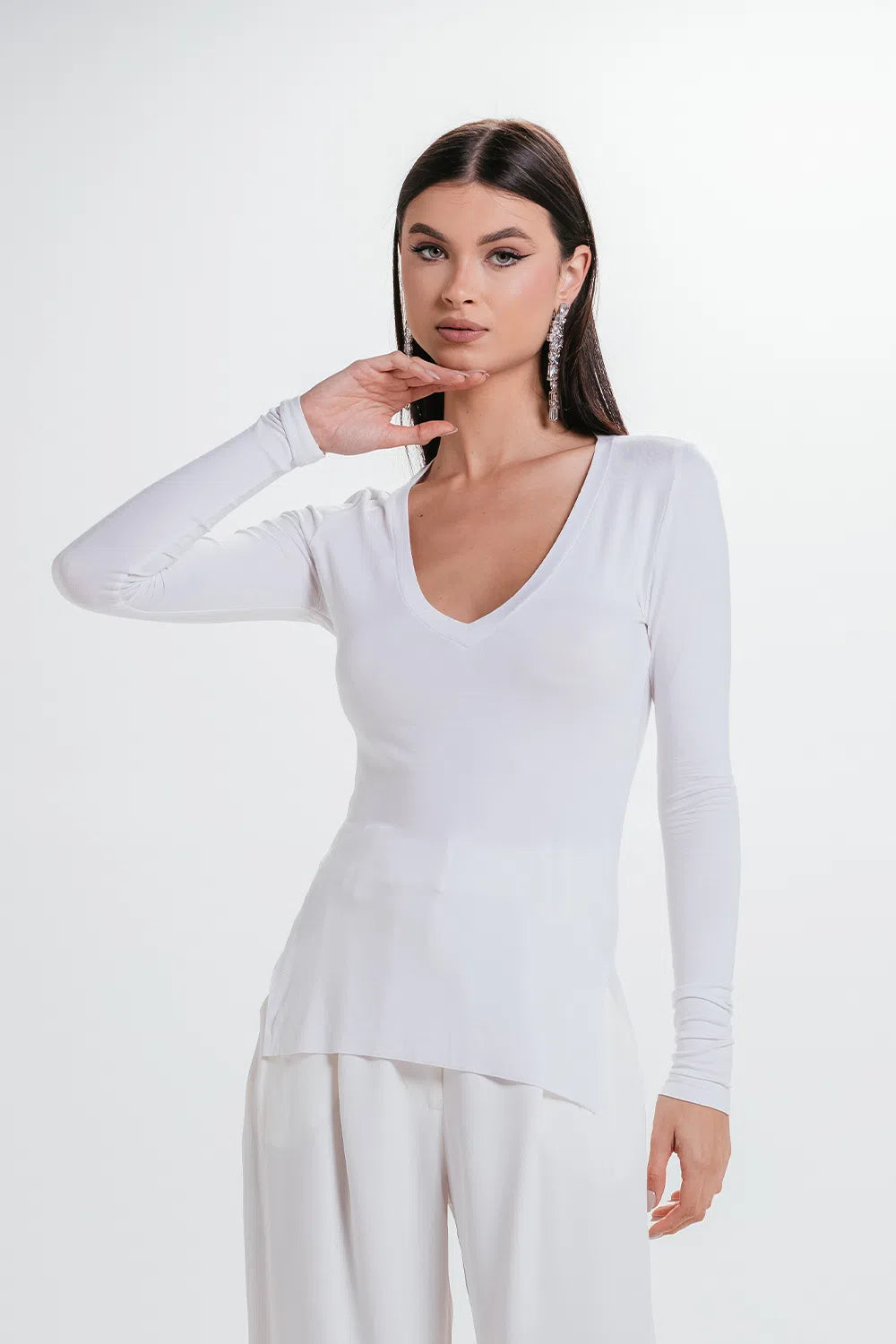 Charth V-neck Blouse