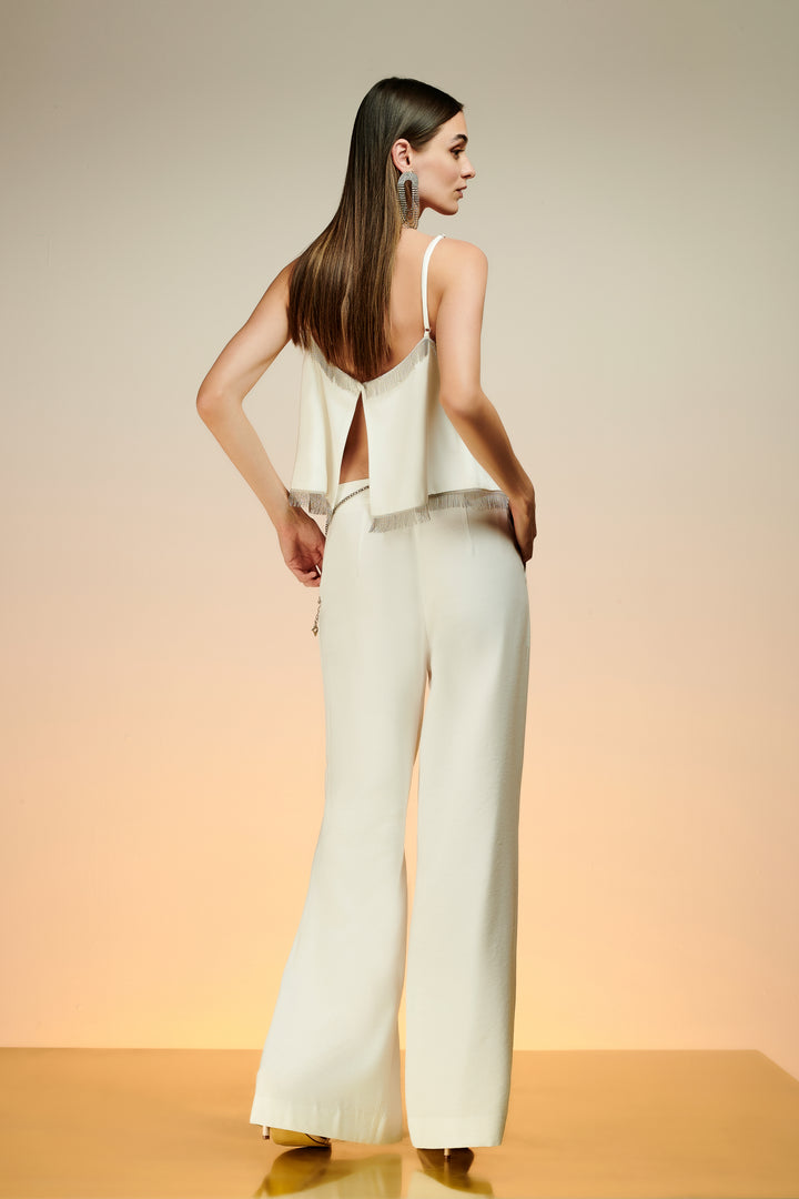 Off White Chaos Fringe Blouse