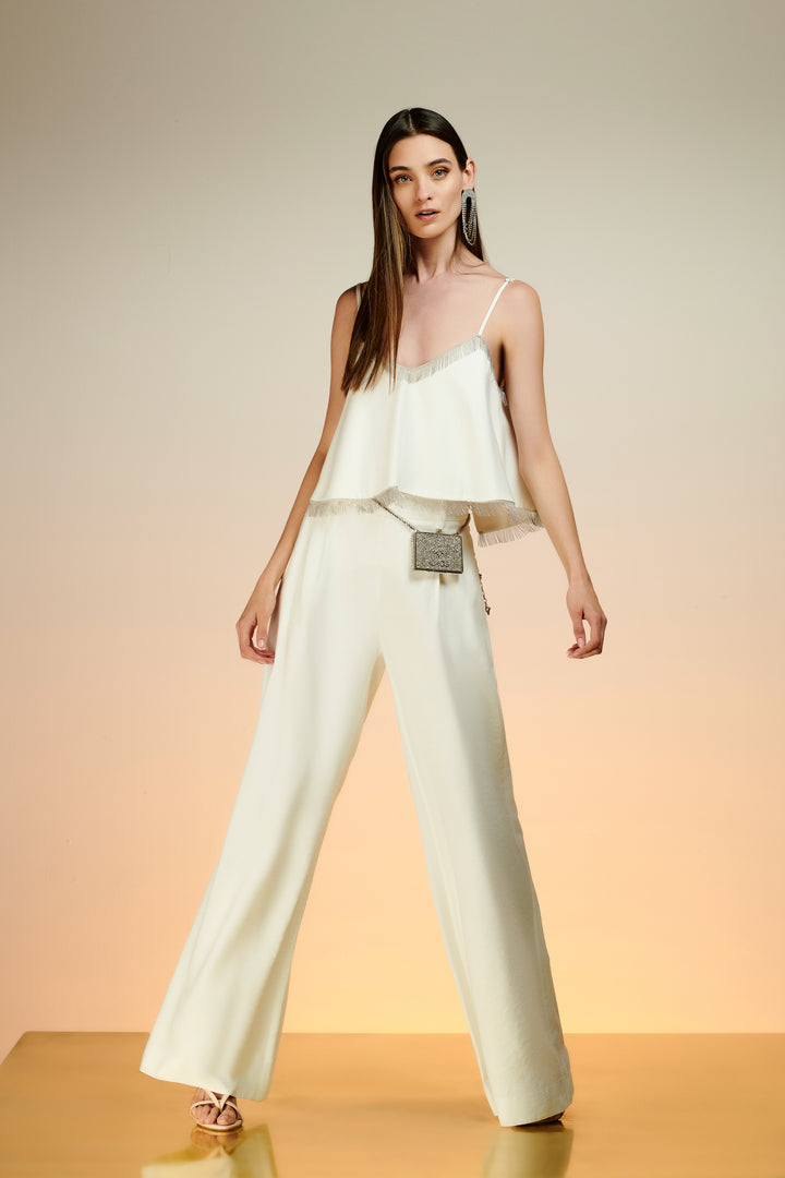 Off White Chaos Fringe Blouse