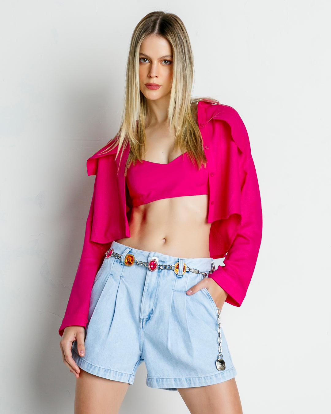 Long Sleeve Shirt with Front Pocket Chaos
