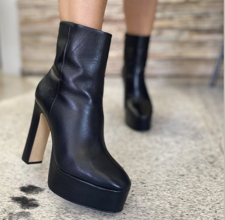 Carrano Leather Platform Boot