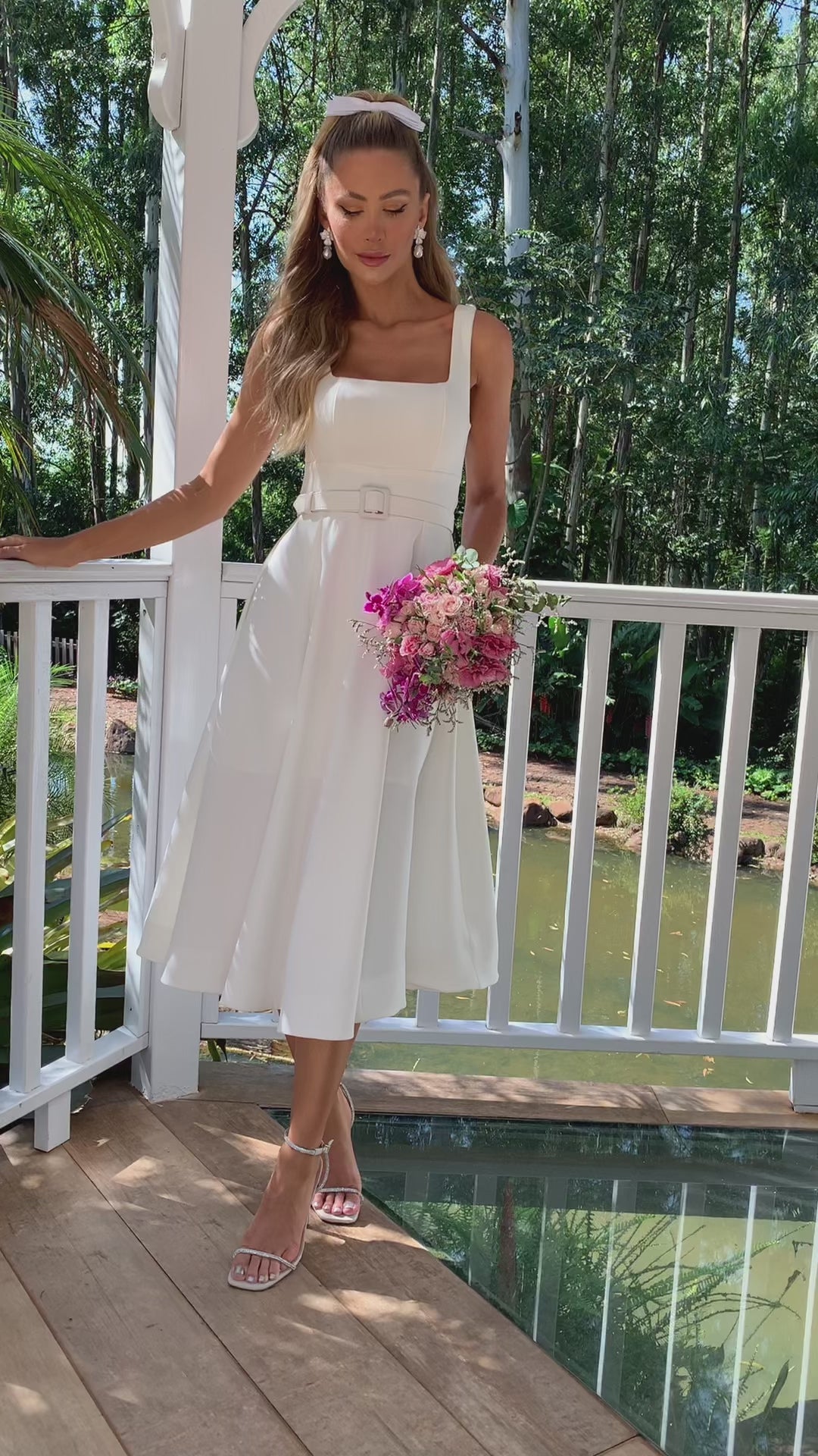Tailored Midi Dress