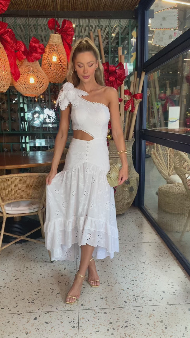 Cutout Midi Dress