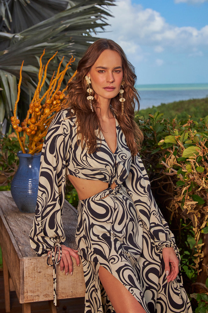 Anne Fernandes Front Hoop Dress