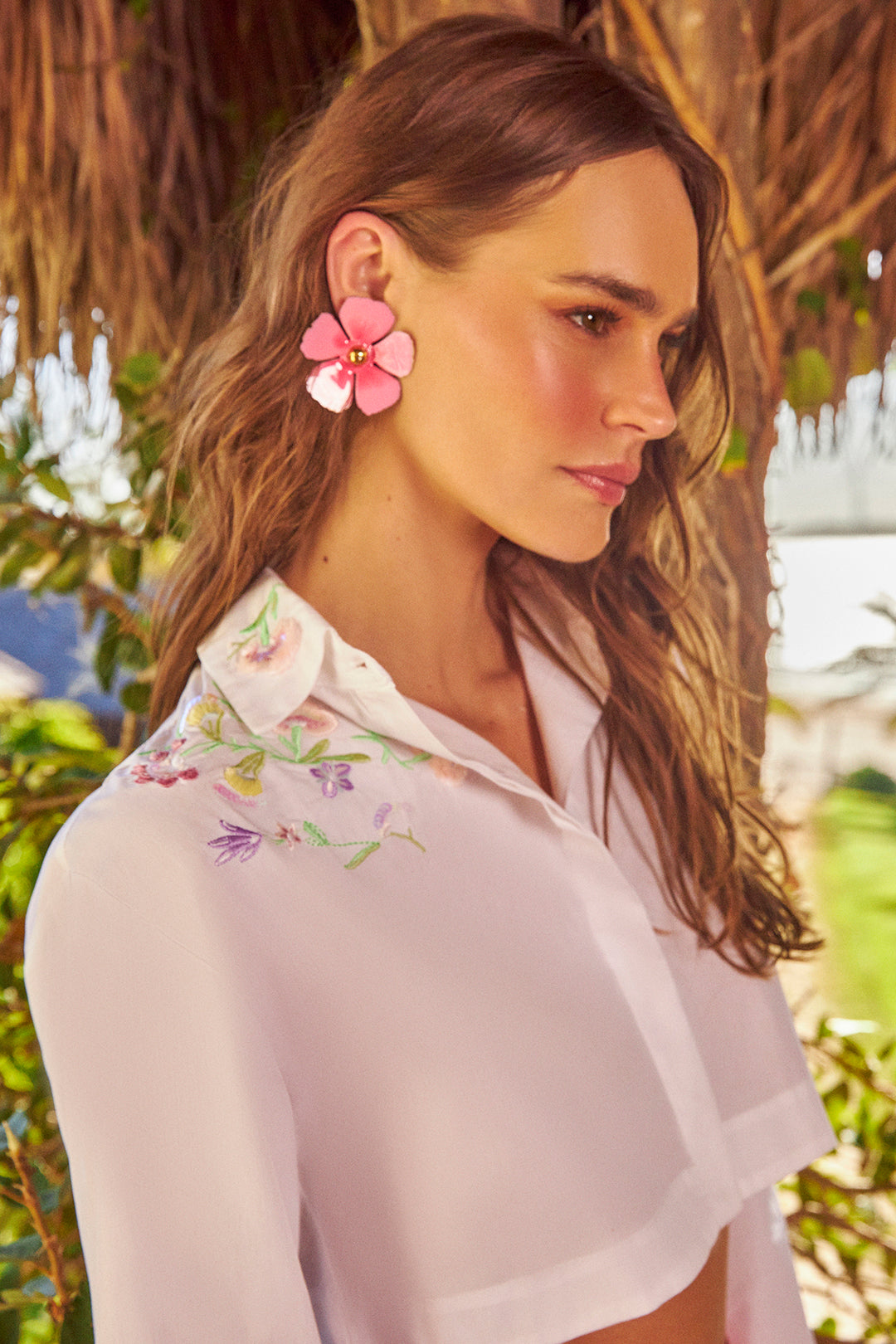 Anne Fernandes Embroidered Shirt