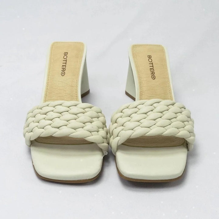 Bottero Braided Leather Clog