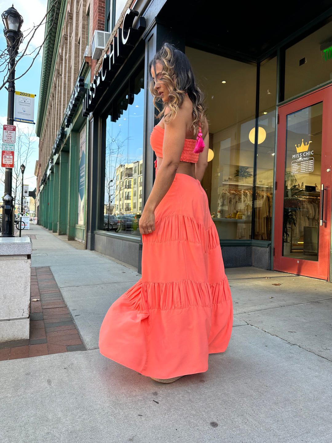 Anne Fernandes Long Dress with Toes