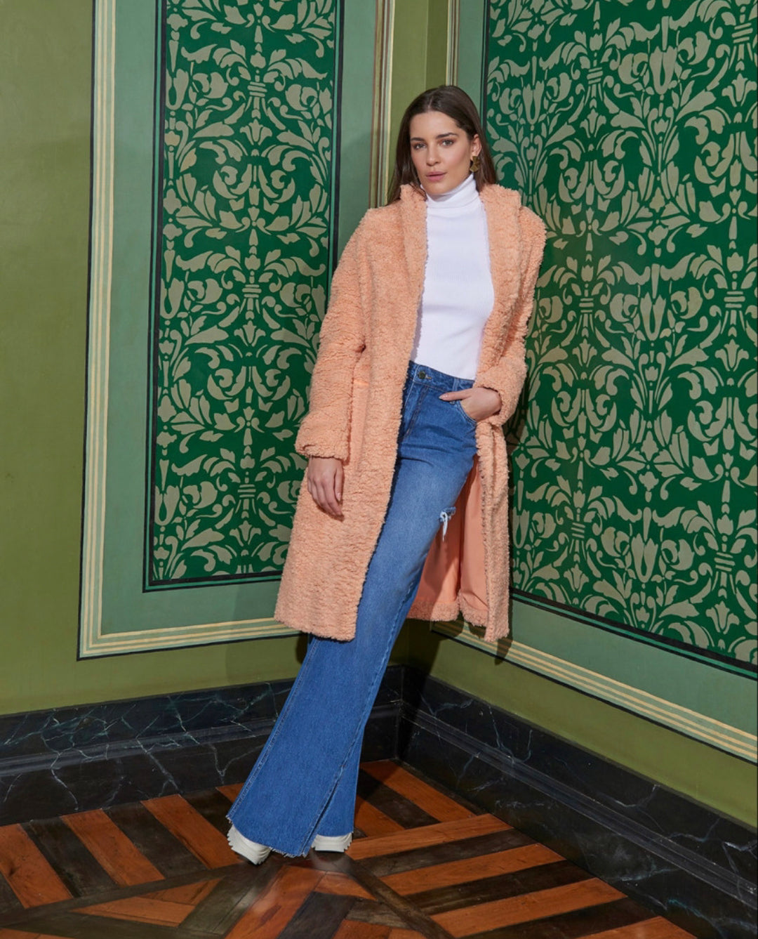 Anne Fernandes Long Fur Coat